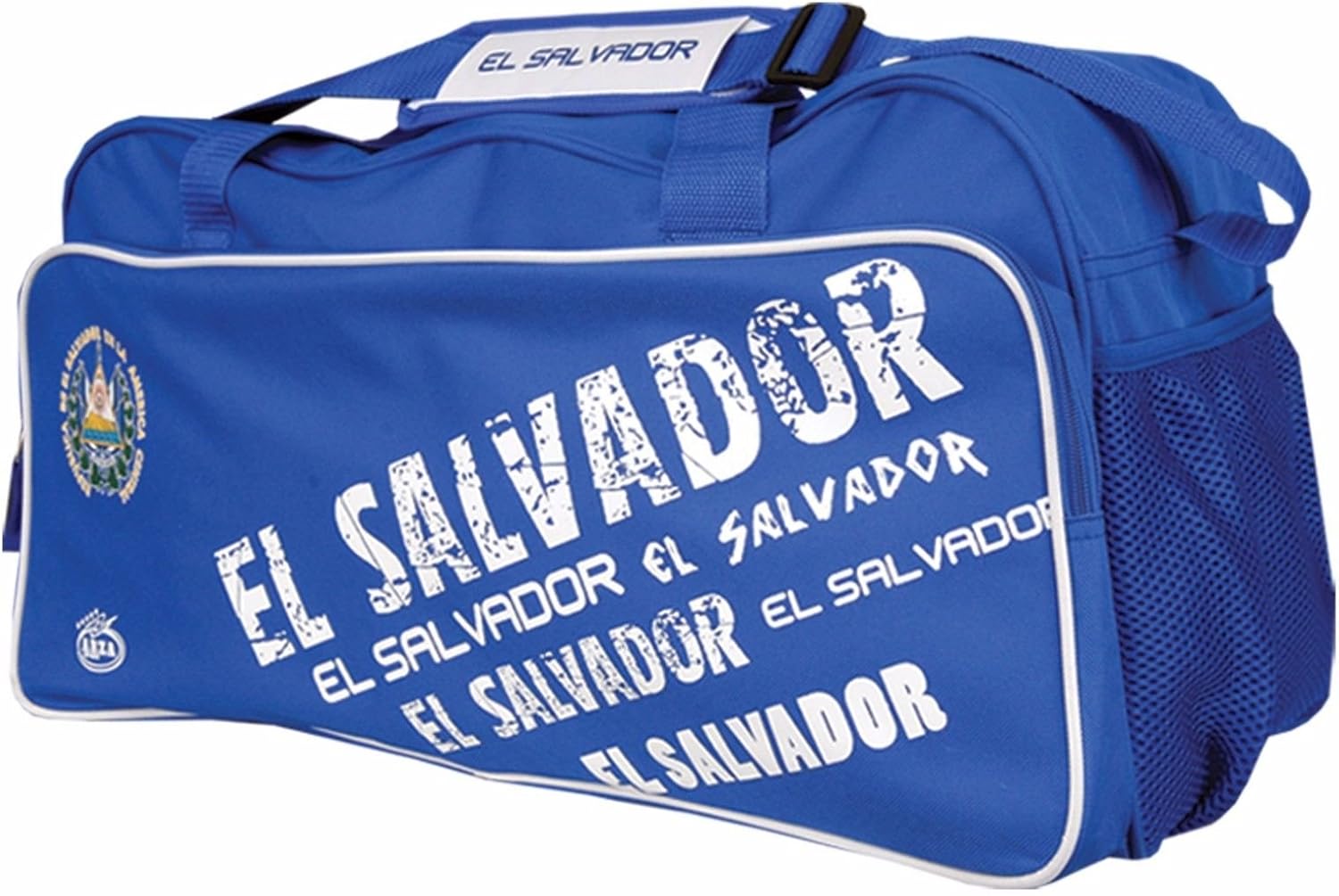 Men’s & Women’s Country Pride Duffle Bag – Sports Gym Travel Bag with Flag Design – Multiple Countries & Colors (Argentina Light Blue)