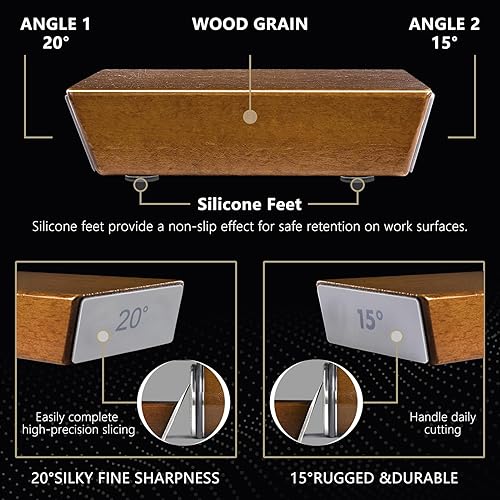 Miniatura 4 de Kit de afilador de cuchillos rodantes  Afilador de cuchillos hecho fácil  Herramienta de afilador de cuchillos de cocina duradera  Afiladores de