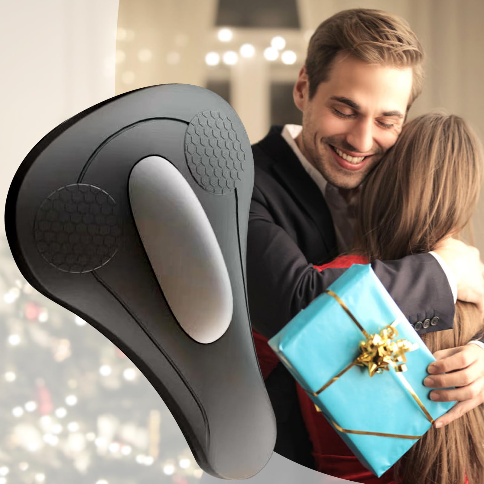 Entrenador de Músculos del Suelo Pélvico | Con 4 Modos de Vibración Recargable USB-C Fortalecedor para Hombres,Dispositivo de Entrenamiento Pélvico | para Fitness Yoga Gimnasio Hogar Viaje