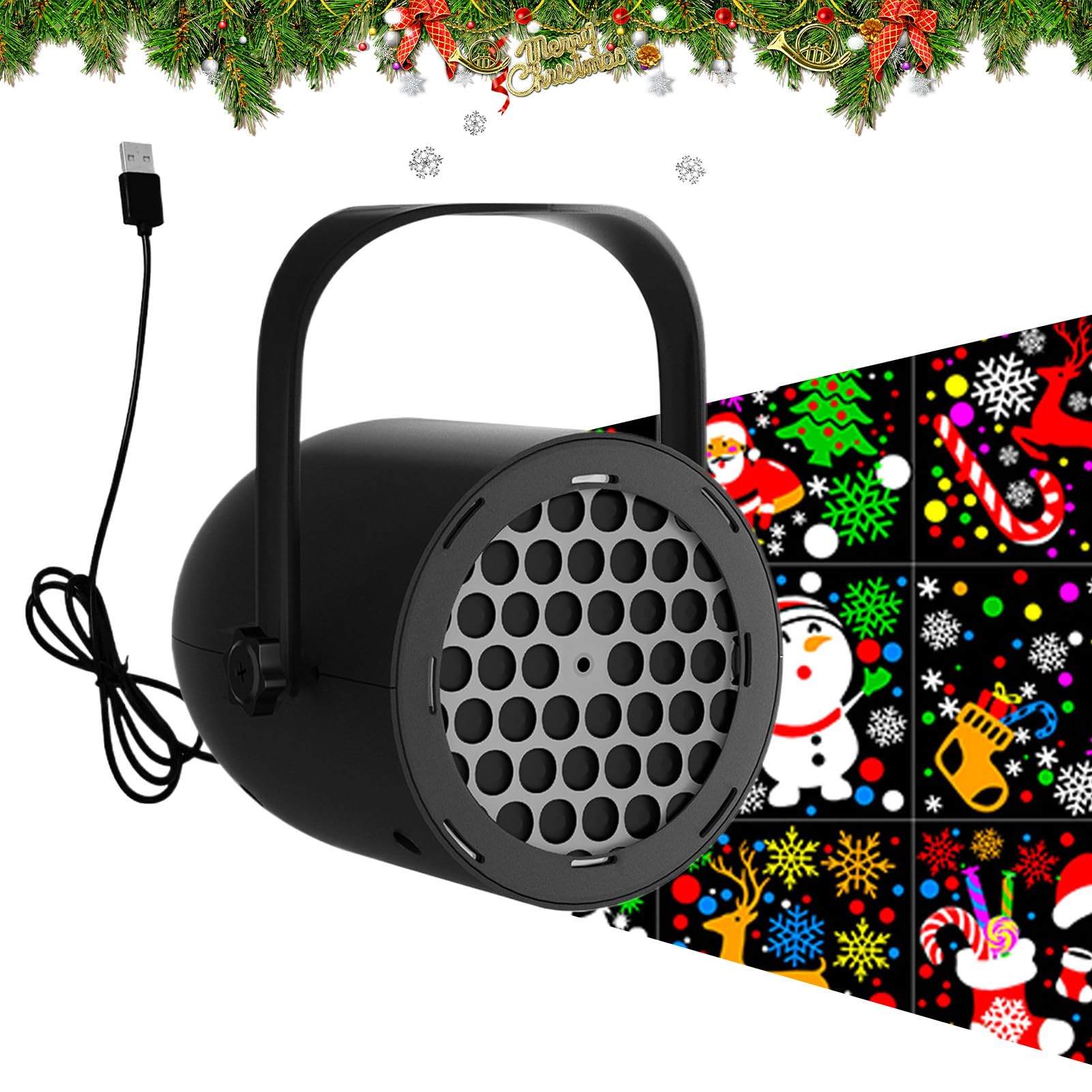Christmas Projector Lights Outdoor Ambient Lighting Christmas Decorations