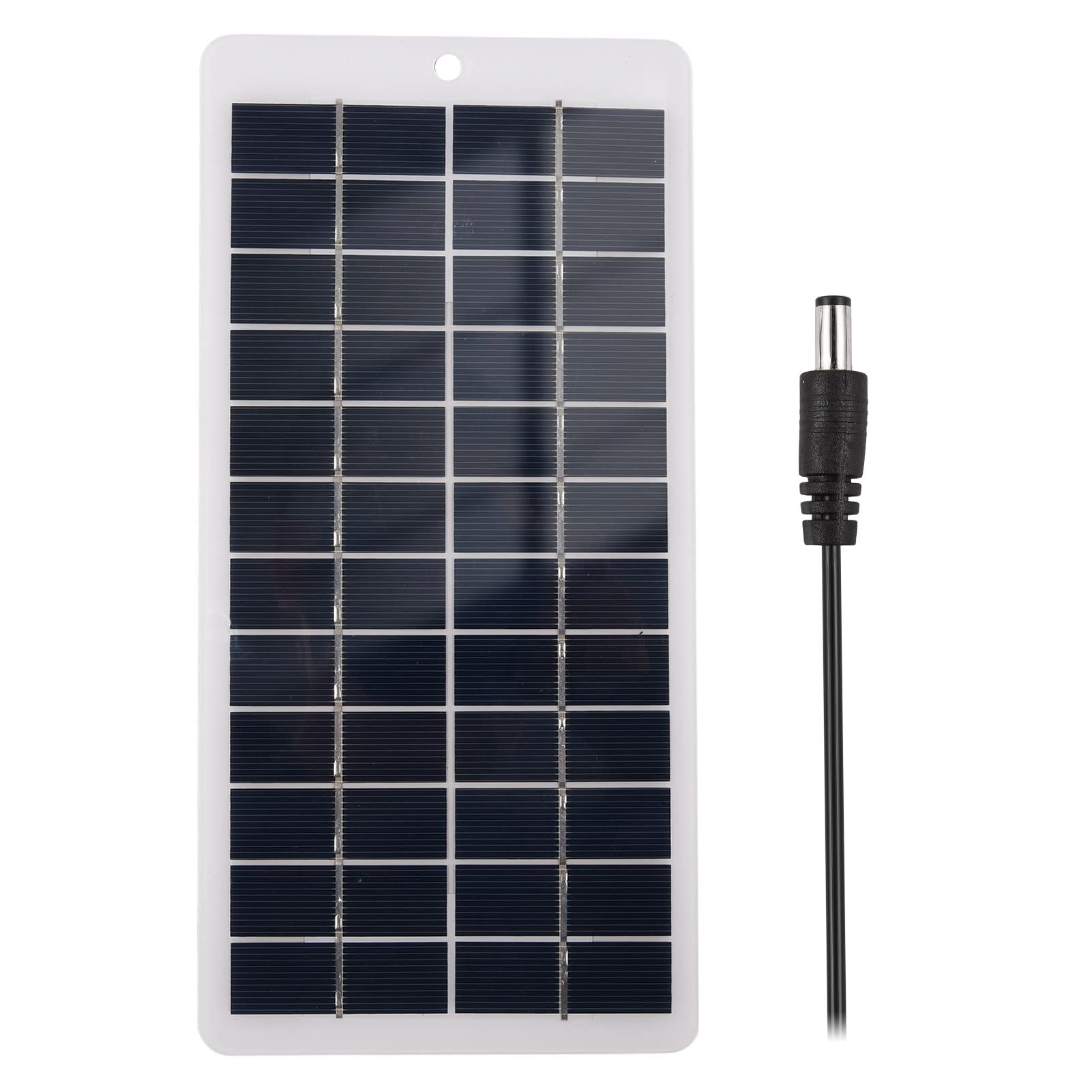 Panneau solaire polycristallin haute efficacité - Mini chargeur solaire 12 V pour activités de plein air, kits d'urgence et équipements basse consommation