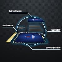 Vista 7 de GAMERKING Unidad interna de estado sólido SSD NVMe PCIe Gen 4.0X4 M.2 2230 de 512 GB, compatible con PS5, Steam Deck, Microsoft Surface, Ultrabook