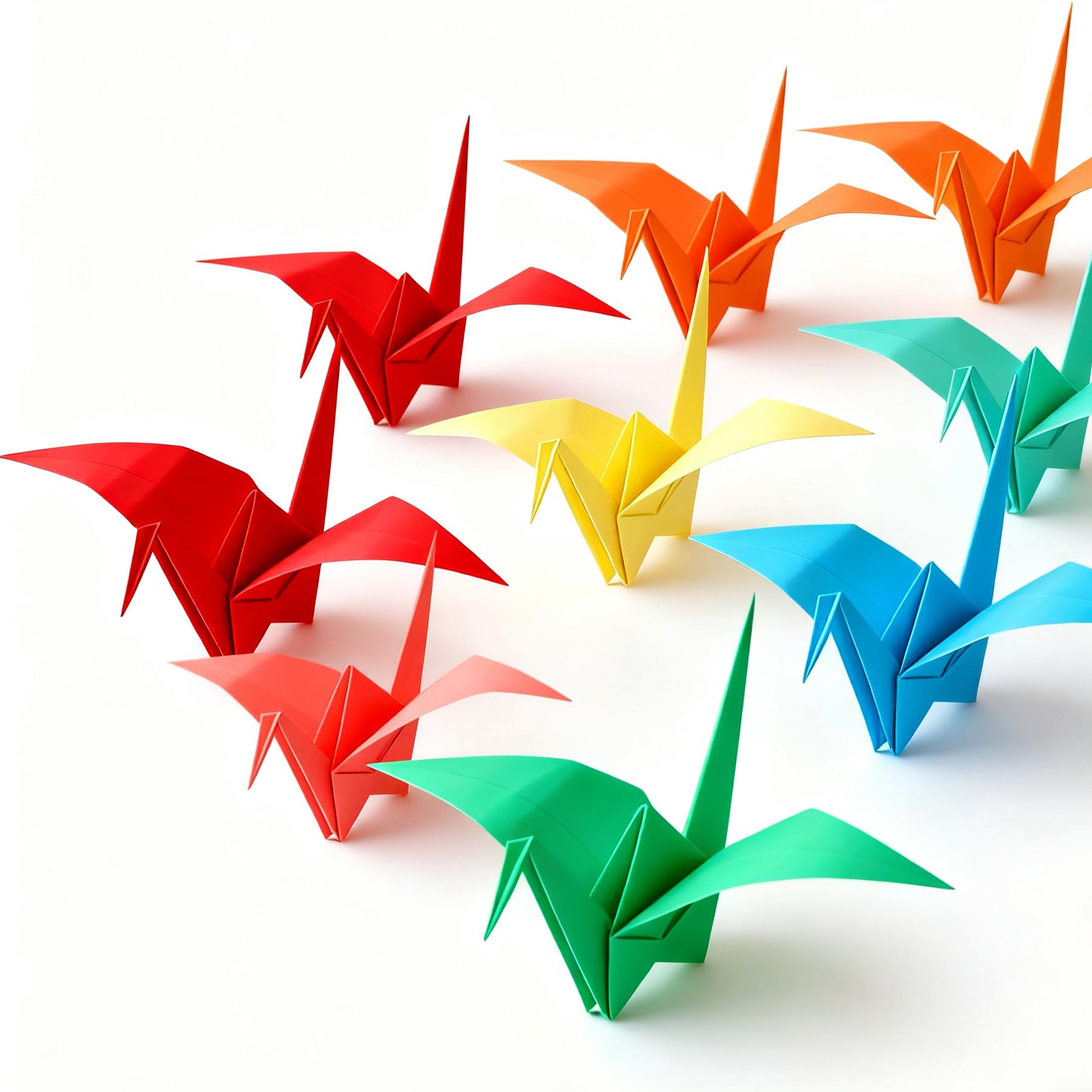 600 fogli di carta colorata 22,5 x 28,5 cm, carta per fotocopie per stampante a colori, 80 g/m², double face, per origami fai da te, 5 colori vivaci
