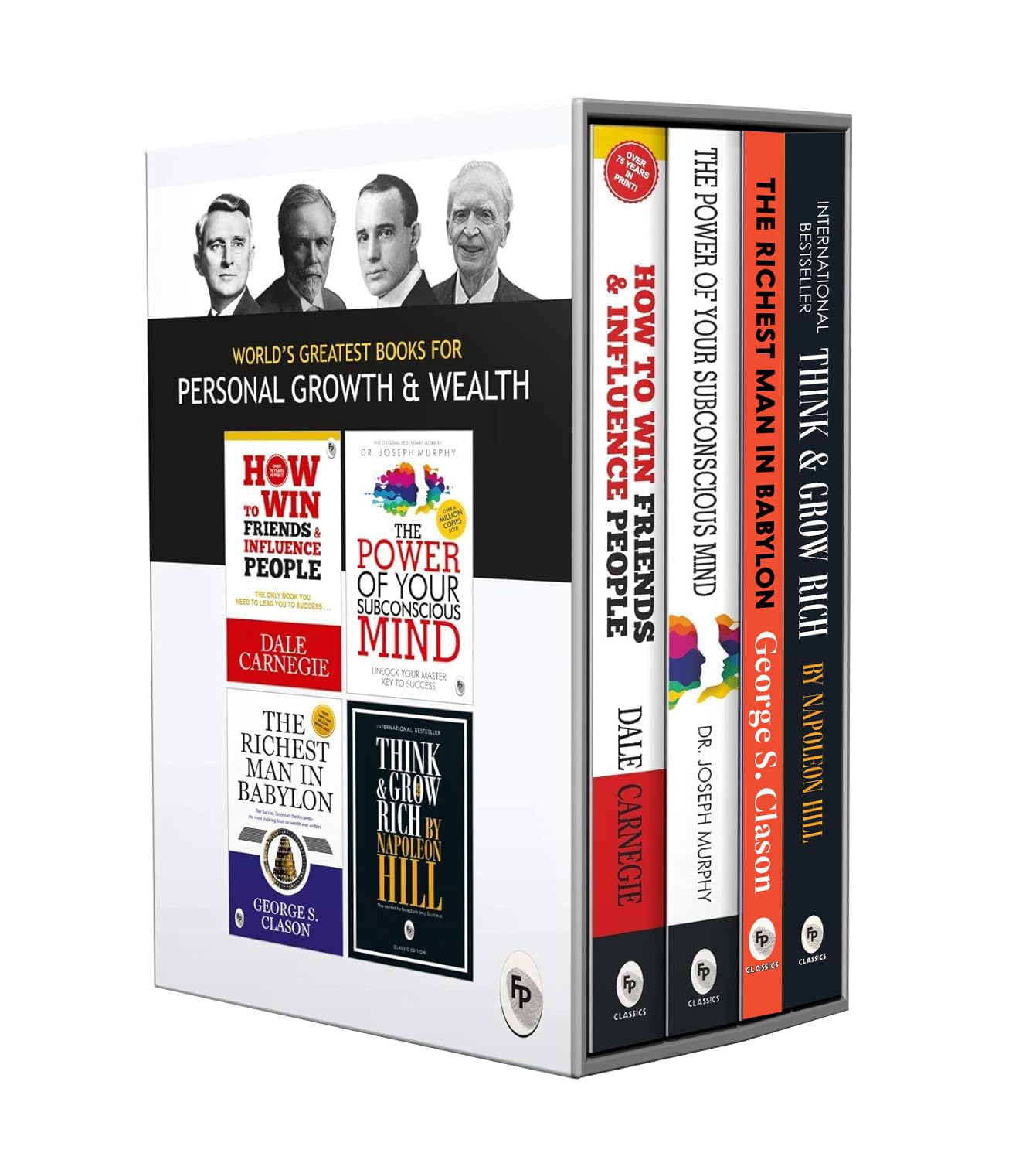 World's Greatest Books For Personal Growth & Wealth (Set of 4 Books): Perfect Motivational Gift Set