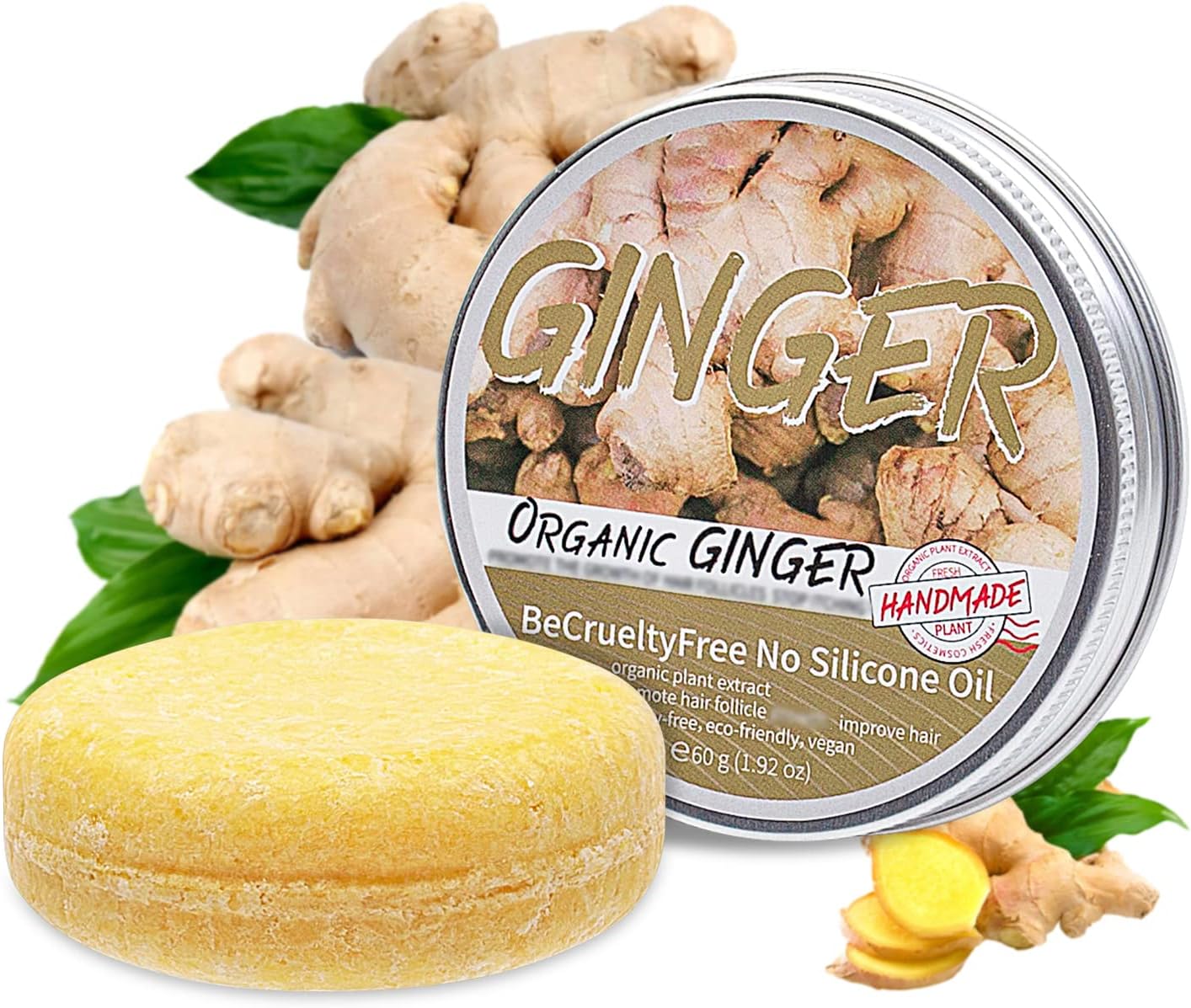 Ginger Hair Shampoo Ginger Shampoo Soap,Nourishes and