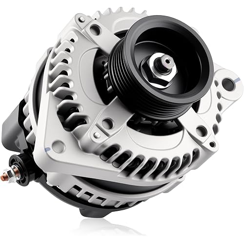 11392 Car Alternator Fit for Honda Accord 2008-2012, for Honda Accord Crosstour 2010 3.5L V6 Automotive Replacement Alternators 31100-R70-A01, 104210-5910 Alternator 130A 6-Groove Pulley