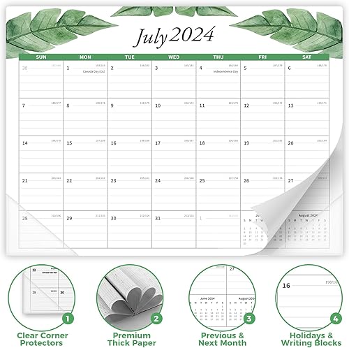 Miniatura 3 de Calendario 2024  Calendario magnético para refrigerador, funciona de enero de 2024 a junio de 2025, calendario de refrigerador 2024 para la escuela,