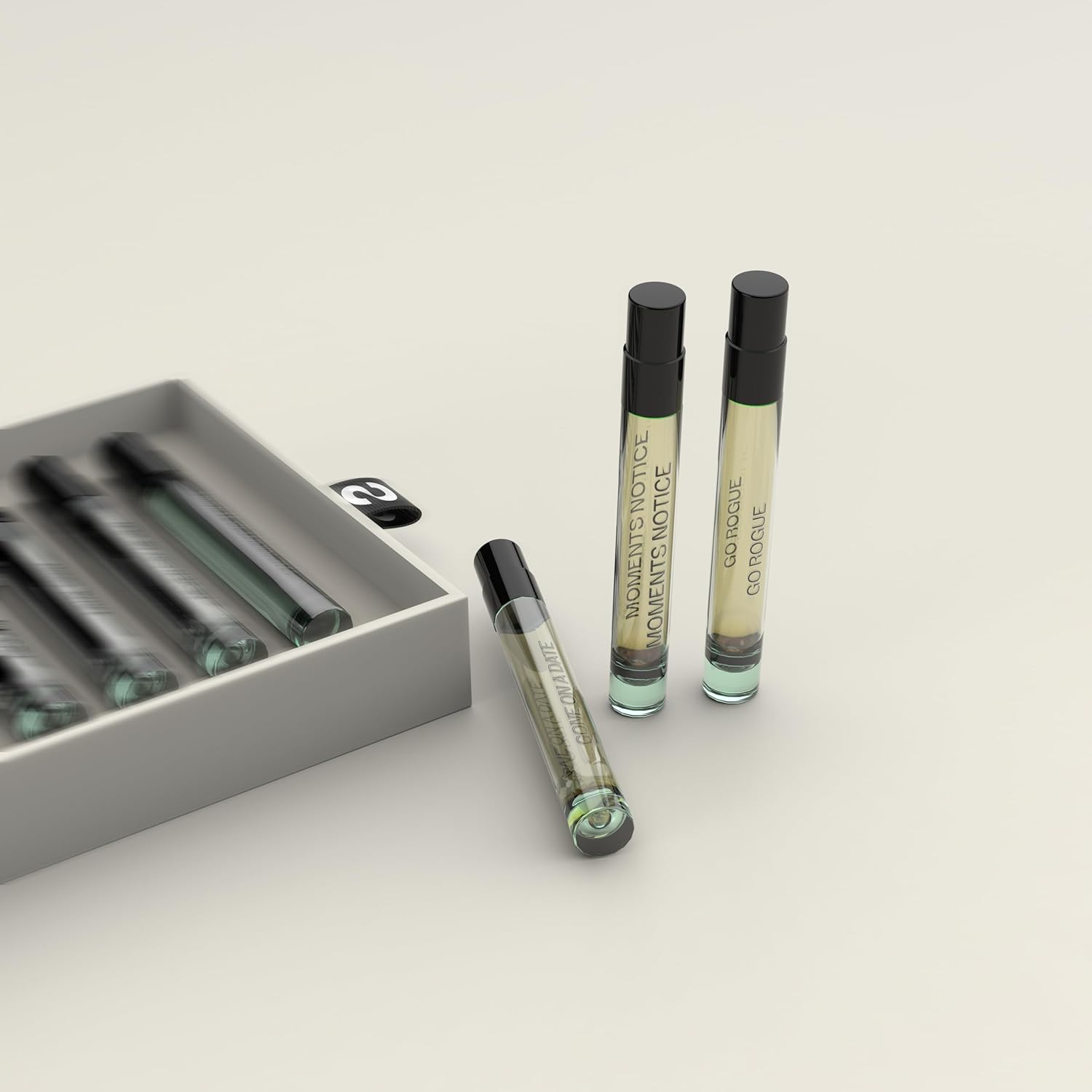 Unscripted Discovery Set - Mini Perfumes for Women and Men - Travel Size Perfume Spray Vials with Vanilla, Lavender, Sandalwood, Leather - 12 pc - Image 4