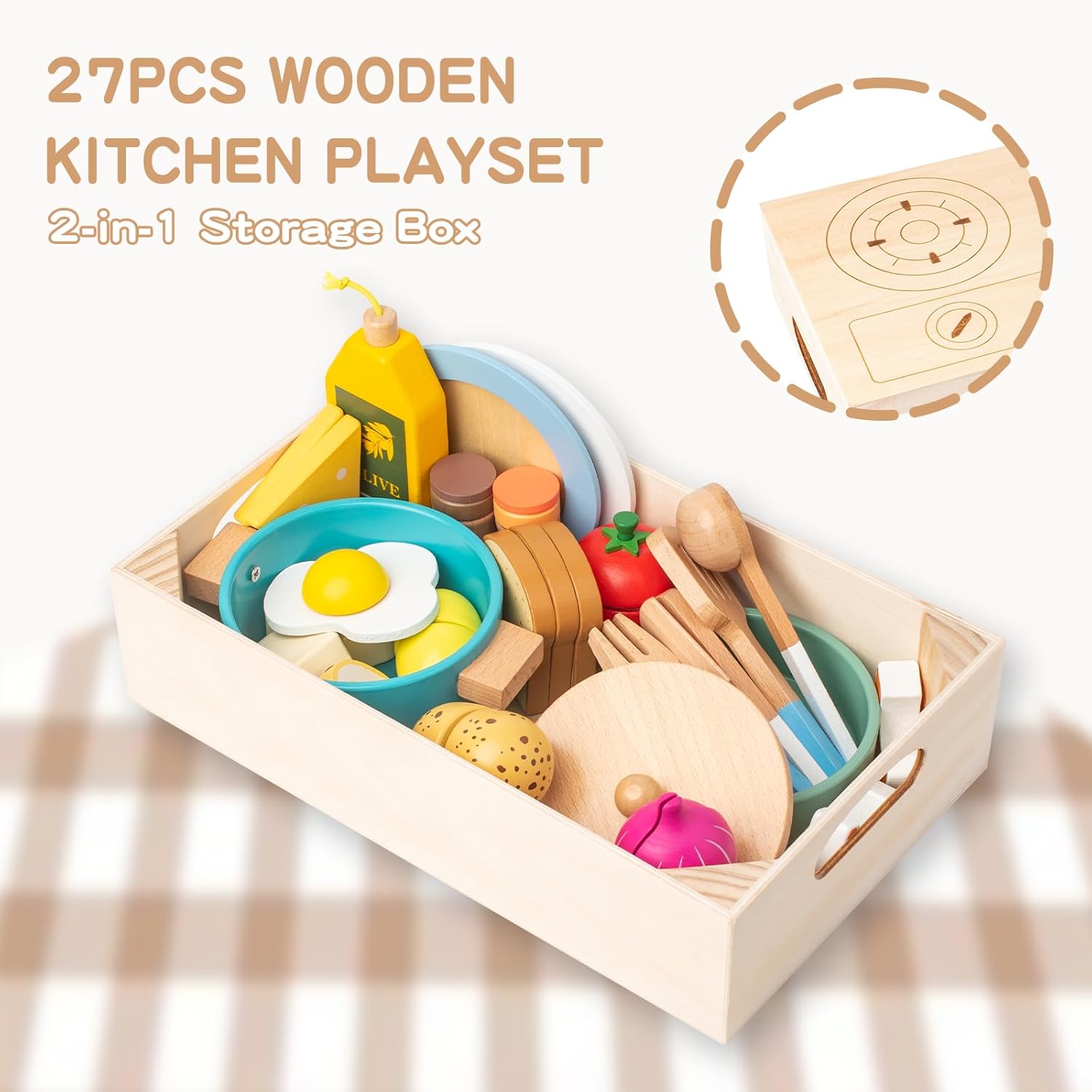 Wooden Pretend Play Toys