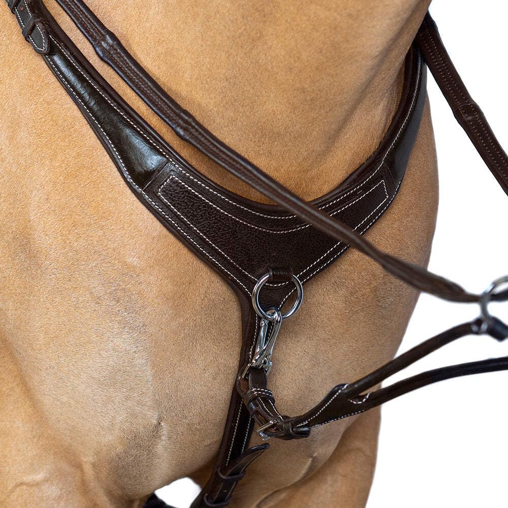 Precision Jump 3 Point Breastplate Black Oversize