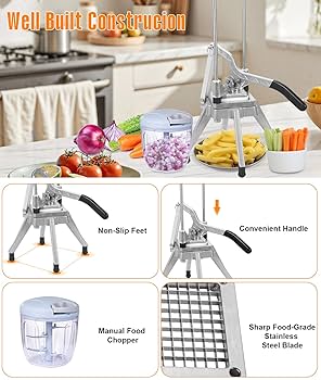 ピーター・ブラッティンガ　16 cubes and a playing boad Amazon.com: BotaBay Commercial Vegetable Fruit Chopper 1/4