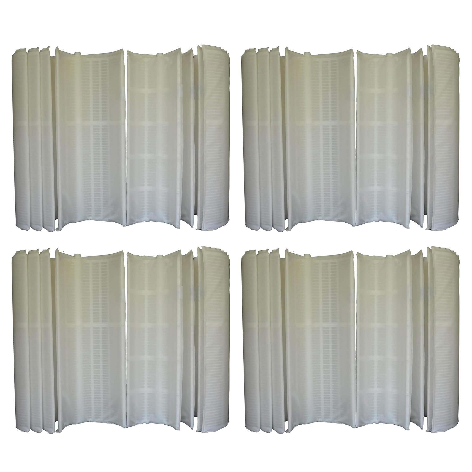 Hurricane Filters 4 Pack HF-DE60-SET - 60 Square Feet DE Grid Filter Replacement for PFS3060, FG-2005, FC-9550, Hayward DEX6000 DA/DS - Best Value USA DE Grid Pool Filters