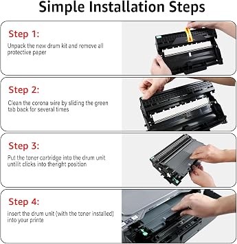 greencycle DR520 / DR620 Compatible Drum Unit for Brother DR-520 DR-620
