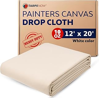 12 Cheap Fence Ideas That Look Good on a Budget 56 Tarps Now 12x20 ft Premium Heavy Duty Canvas Drop Cloth for Painting - R...