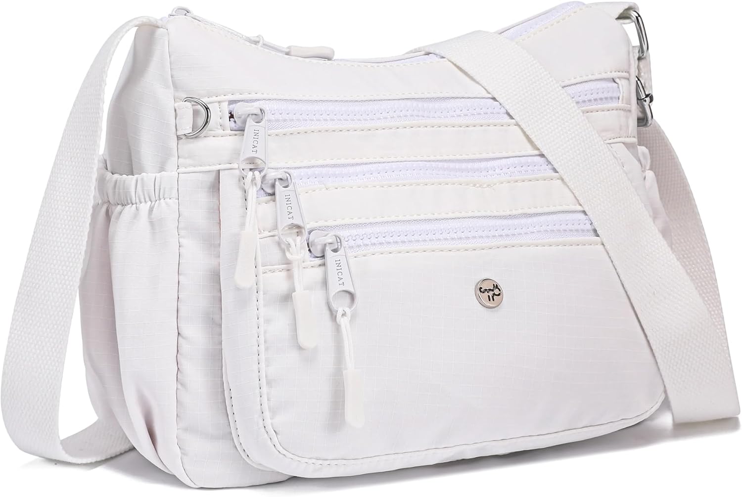 AOCINA Crossbody Bags for Women Multi Pocket Nylon Lightweight Ladies Purses Messenger Shoulder Handbags Satchel Travel Bag