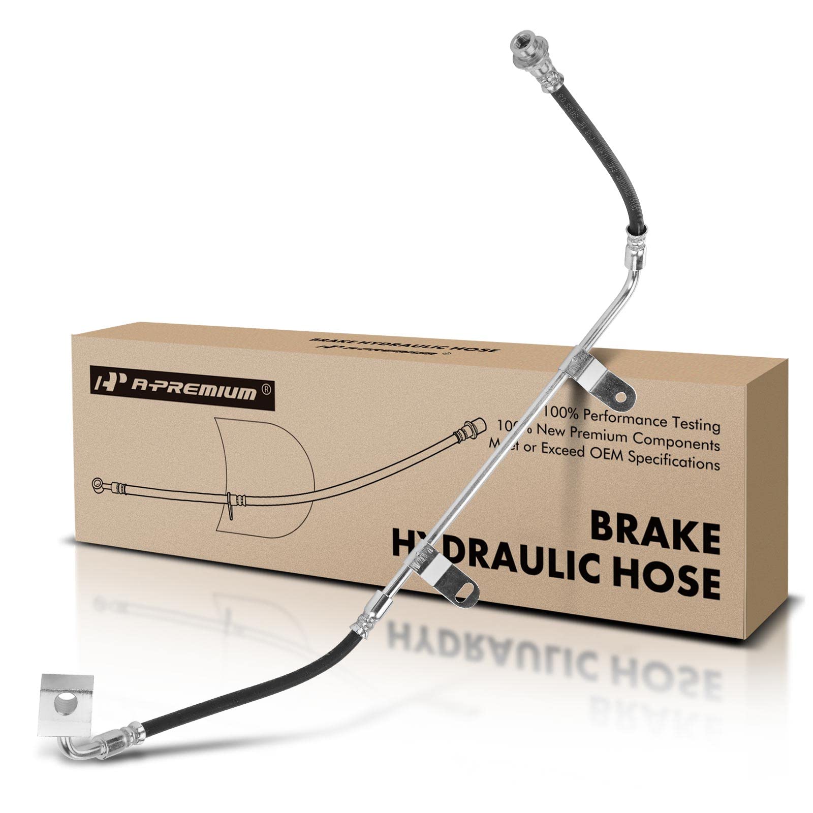 Dorman H38151 Front Passenger Side Brake Hydraulic Hose Compatible