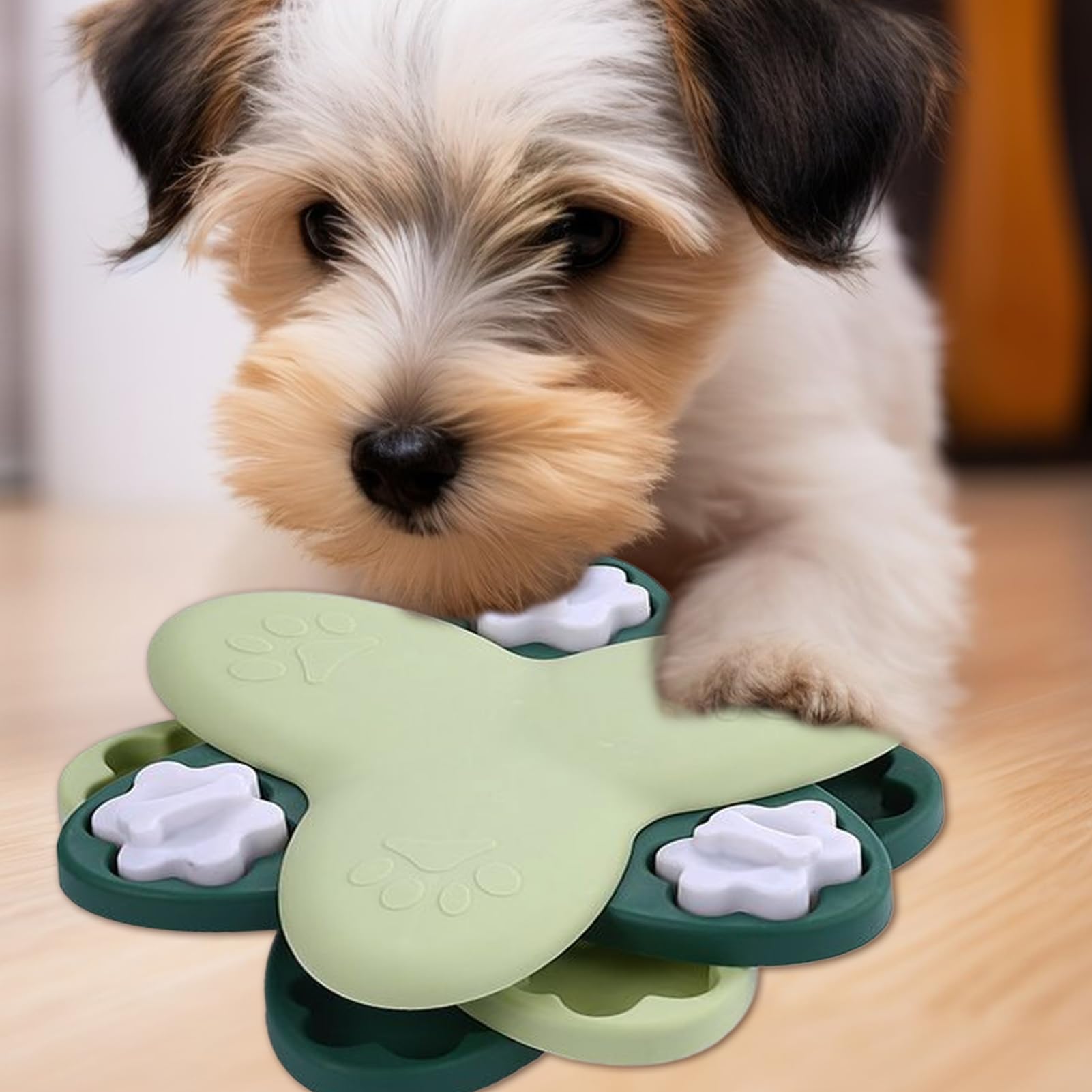 Inteligencia Para Perros - Hound Nina Ottosson Dog Brick | Dog Treat Puzzle - Juegos De Interactivos Para Mascotas | De Entretenimiento Para Perros Ocupados - Distribuidor Rotan
