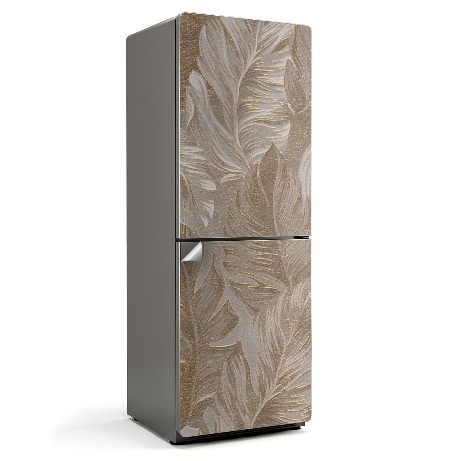 Autocollant pour réfrigérateur masquer rayures frigo usé cuisine
