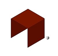 Vista 15 de FixtureDisplays® Seven Riser Combo de 2", 3", 4", 5", 6", 7", 8", cubo de 3 caras, pedestal de plexiglás negro Lucite, accesorios de exhibición