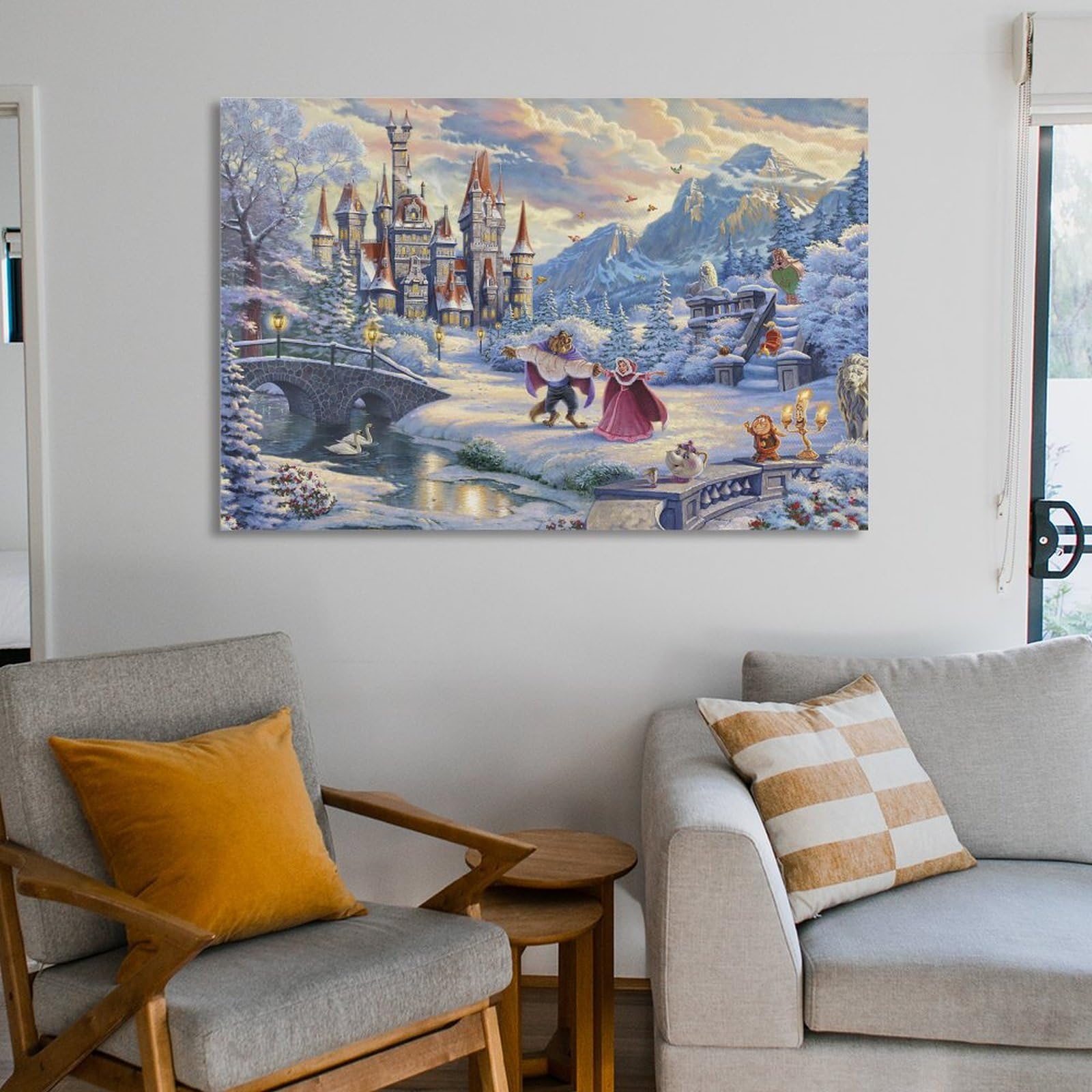 Amazon.co.jp: Thomas Kinkadeトーマスキンケード《美女と野獣冬