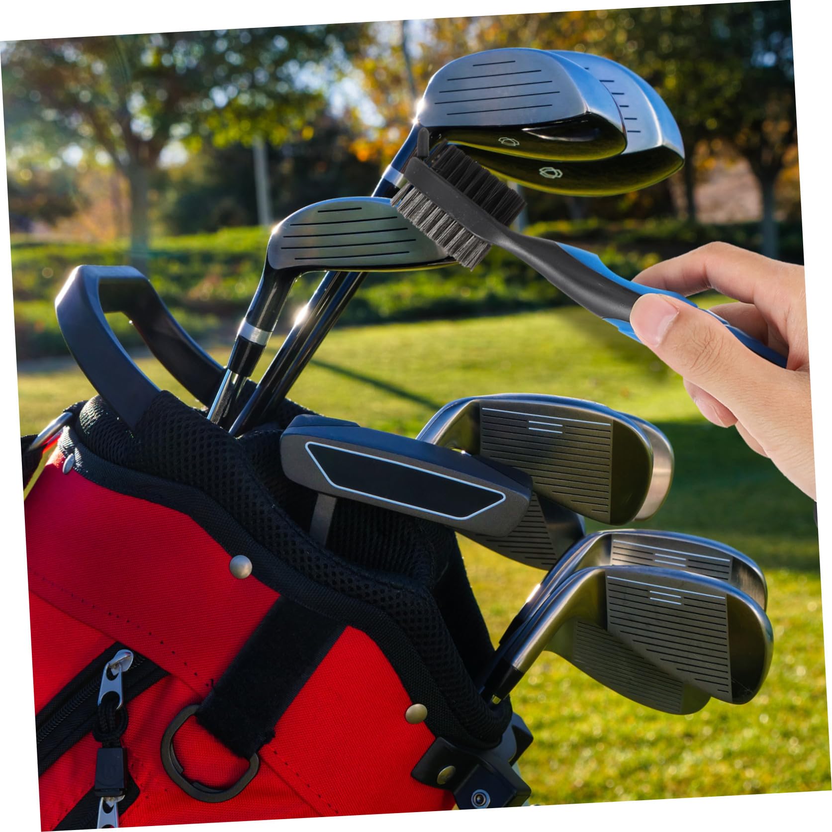 Yardwe Golfreinigung Draht Golf-Tool Rillenreiniger für Golfschlägerbürsten aus golfschläger bürste Golf Reinigungswerkzeug Golf-Reinigungswerkzeuge Reinigungsmittel ABS-Kunststoff
