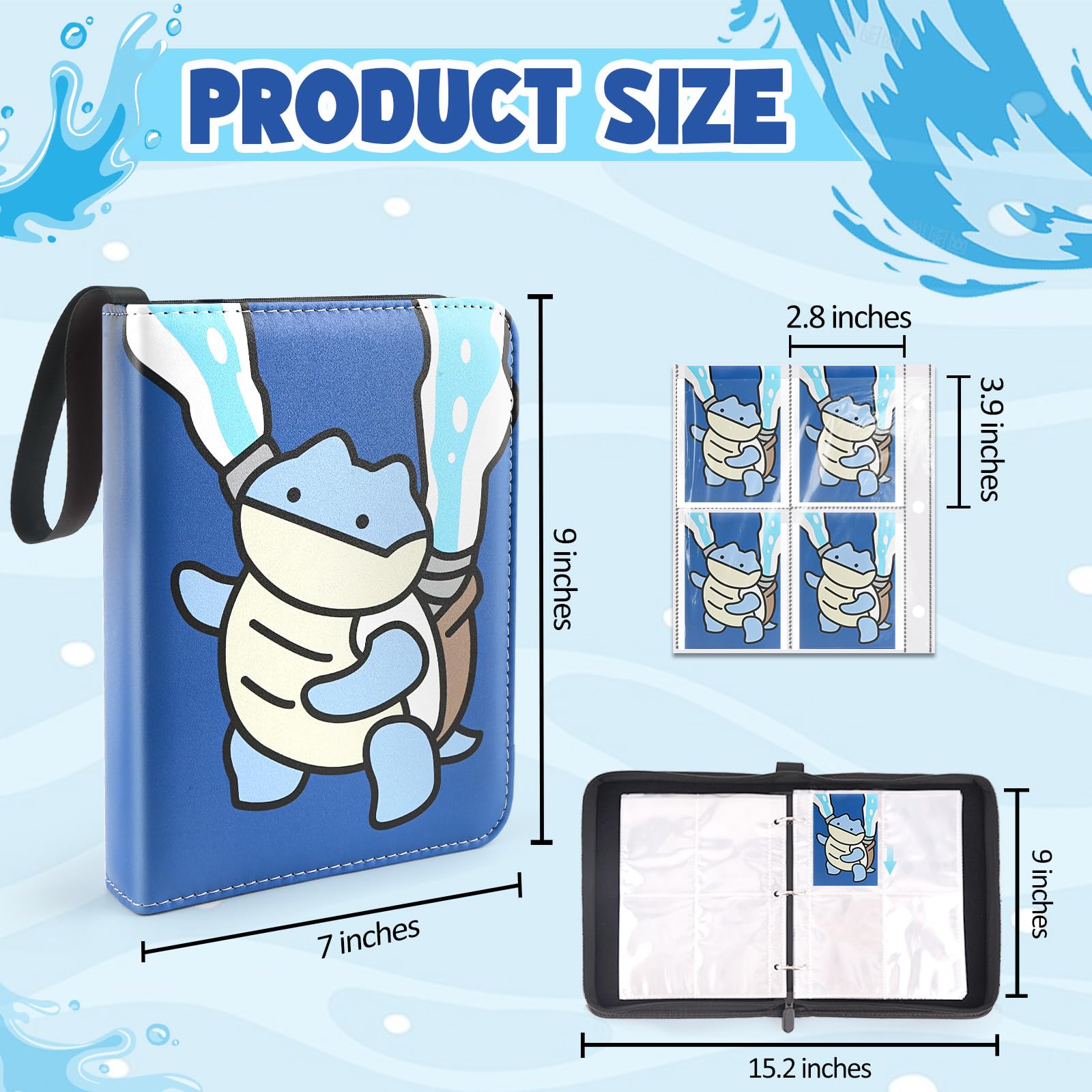 Amazon.com: Premium Collectible Trading Card Albums，Card Binder
