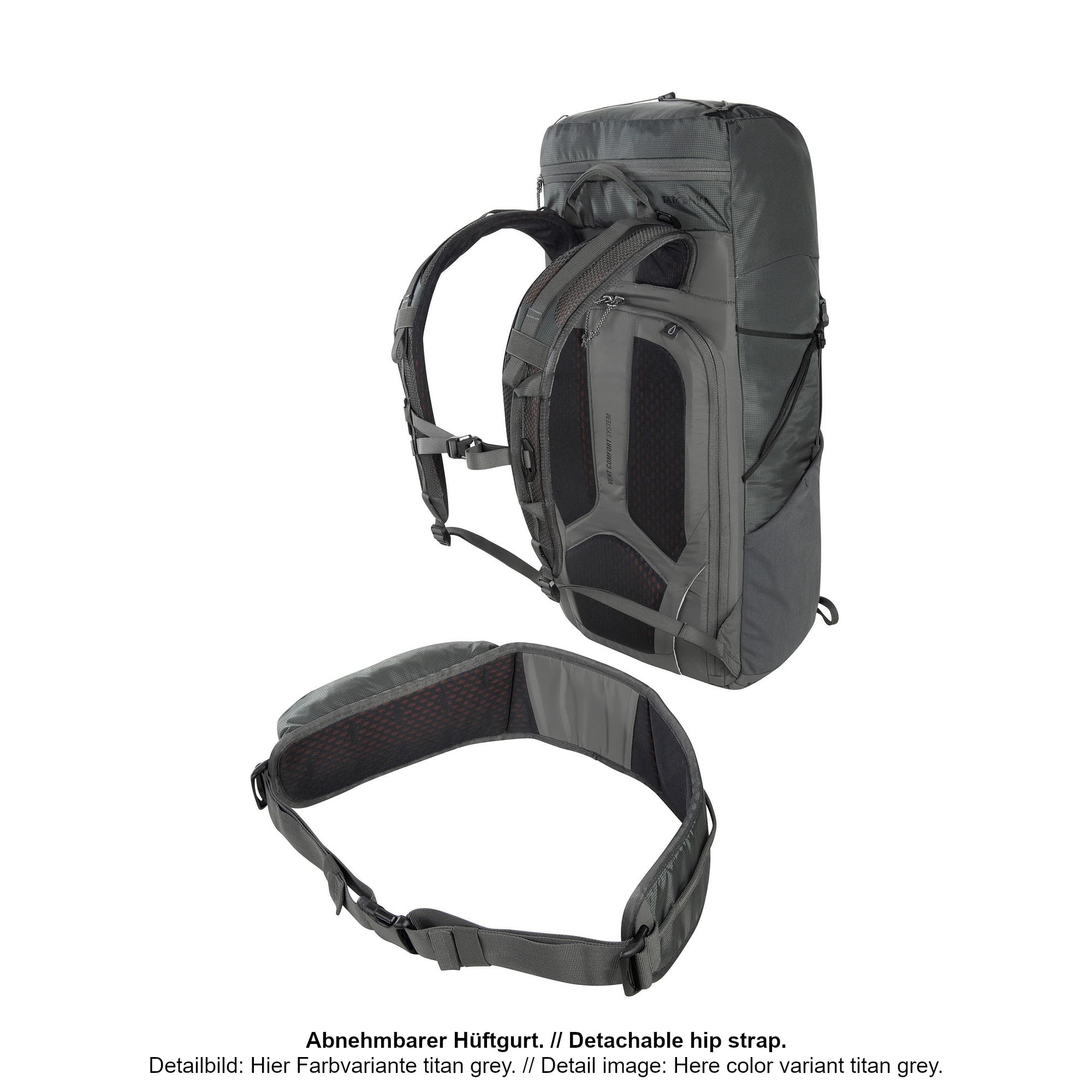 Tatonka Sac à dos de randonnée Norix 34 l - Sac à dos de randonnée avec grande ouverture dorsale, fixation mousqueton et volume de 34 l