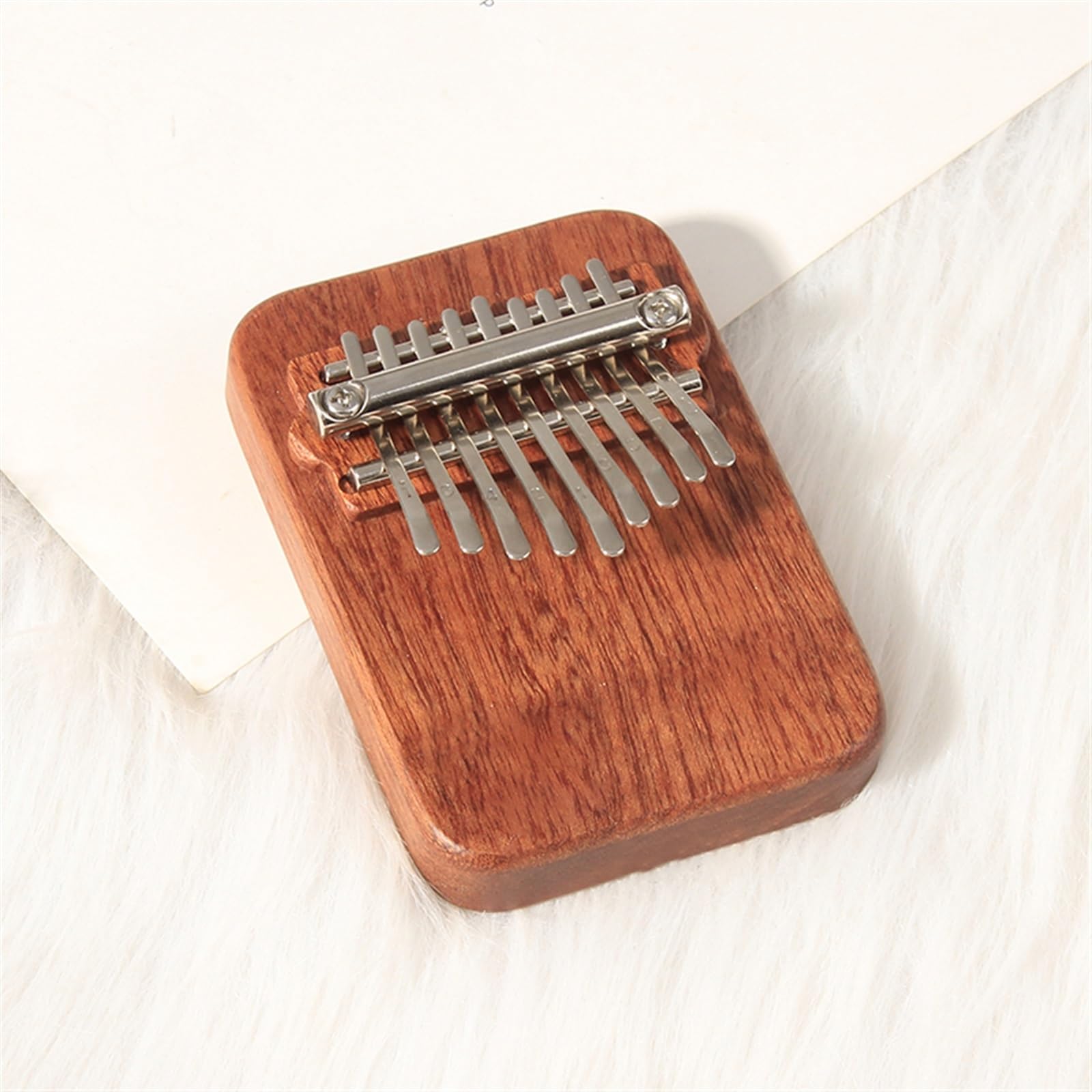Mini Kalimba Portátil De 9 Teclas, Instrumento De Teclado De Madera Kalimba De Percusión De Dedo Para Principiantes Kalimba Piano de Pulgar
