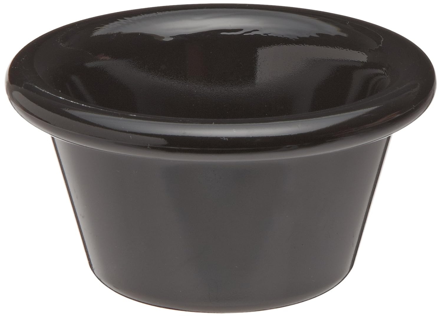 Carlisle FoodService Products 4312203 Black 2 Oz. Smooth Ramekin (Case of 48)