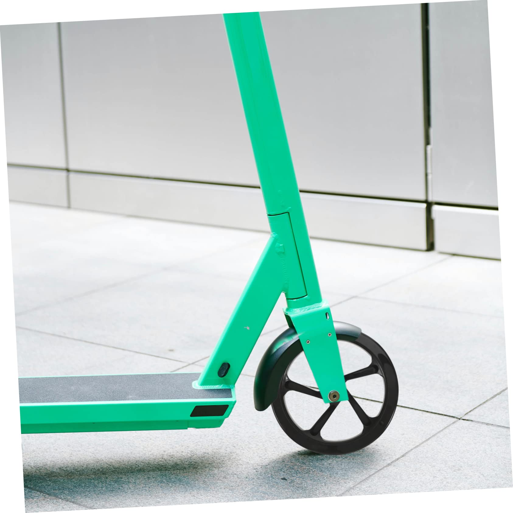 TOYANDONA Ruedas de Repuesto Buen Estabilidad de Alta Elasticidad para Patinete Pack de 2 Piezas de Pu 180 Mm para Calles y Carreteras de Concreto