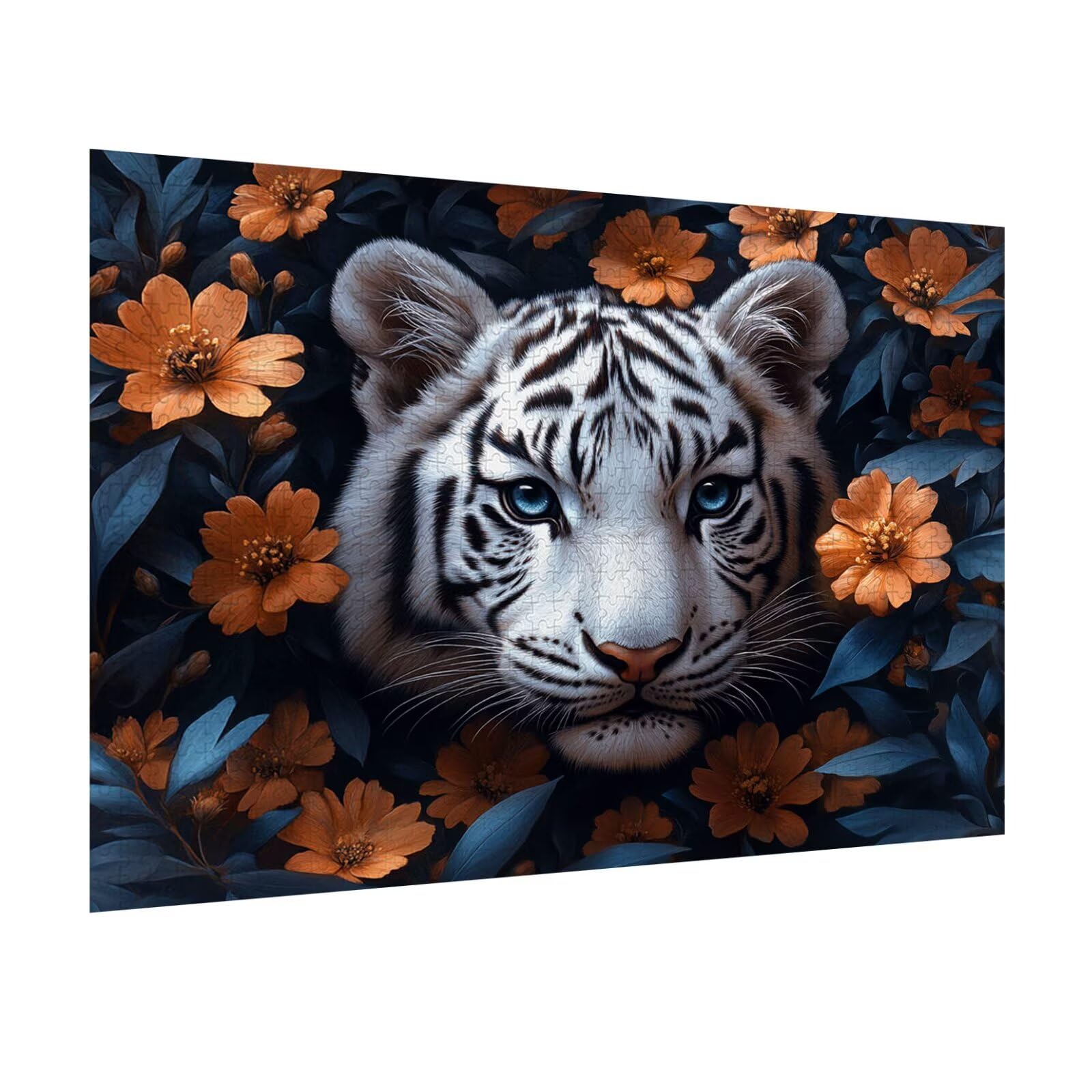 Puzzle 5000 Pezzi Fiori Puzzle Adulti, Gioco Educativo, n-294 | Jigsaw Puzzles tigre, Impossibile Difficile Sfida, Classici Gioco Familiare, Giochi Divertenti, Idee Regalo