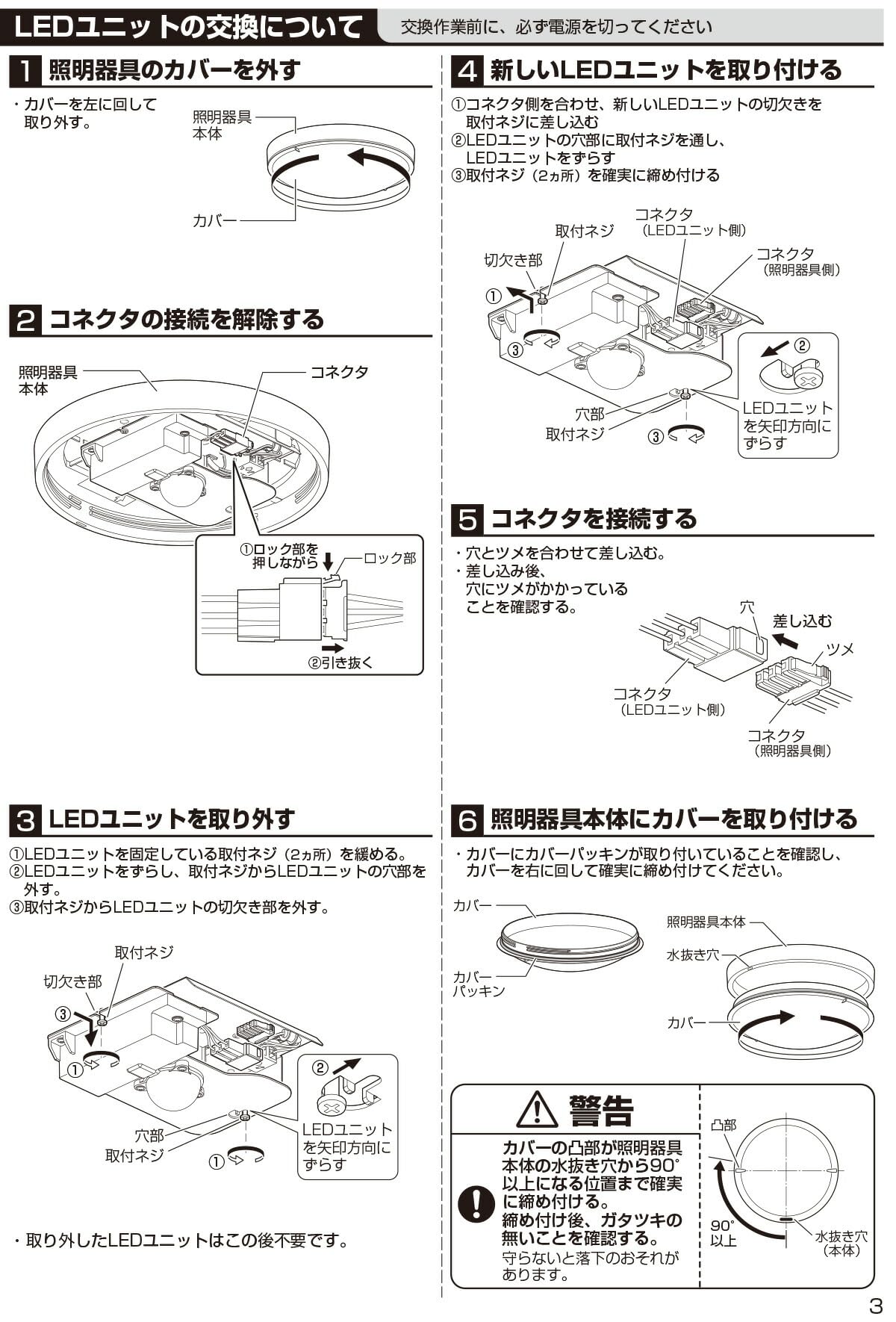 Amazon | パナソニック 補修用LEDユニット 電源一体型 FCL30相当 電球