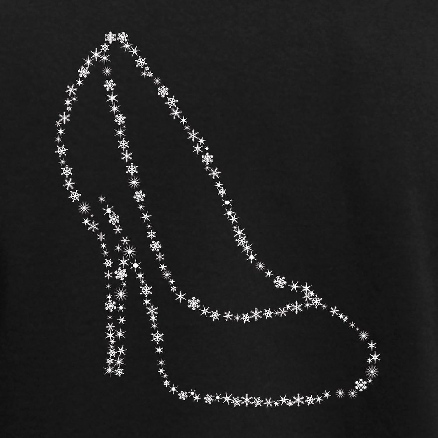 CafePress Snowflake Shoe Pajamas Womens Novelty PJ Sleepwear
