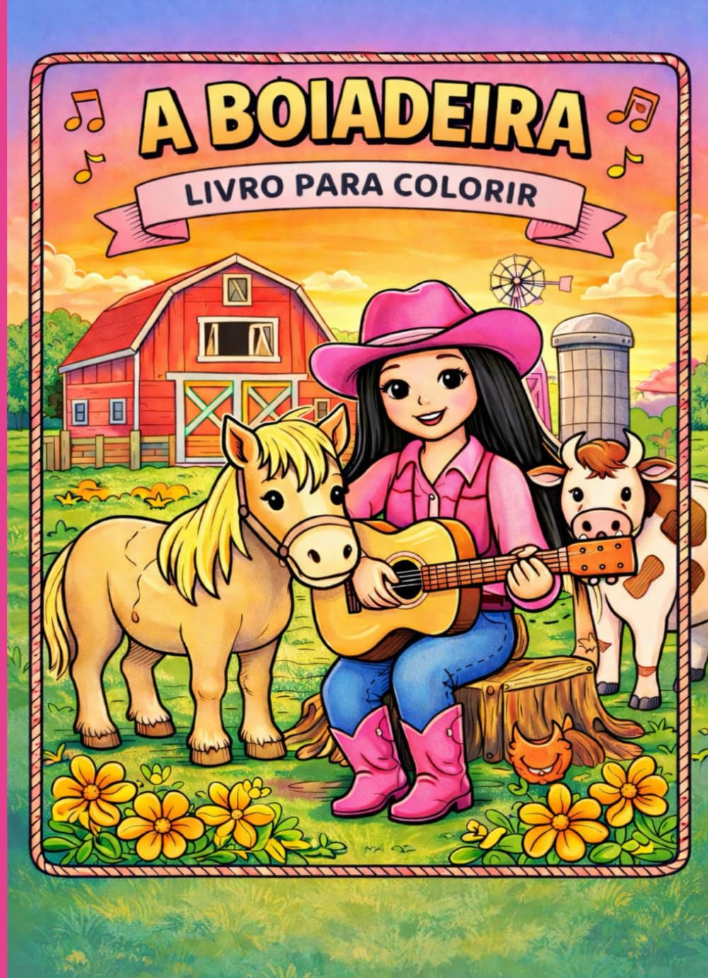 A Boiadeira: 25 Desenhos Encantadores da Fazenda e da Música Sertaneja