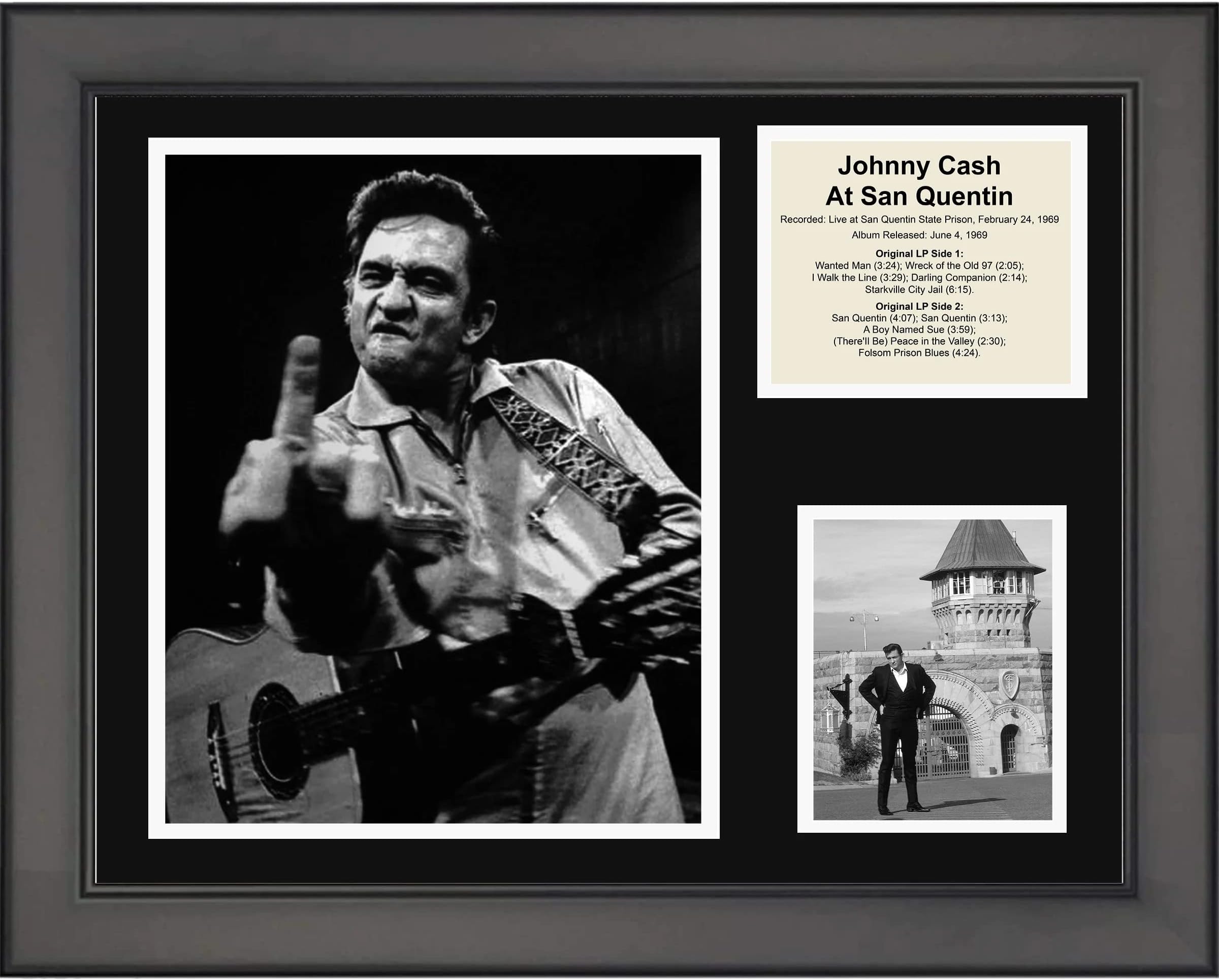 Amazon.com: Johnny Cash Classic Rock Country Music Poster - Officially ...
