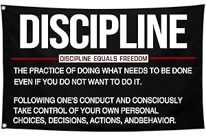 NASIAN Discipline Motivational Flag