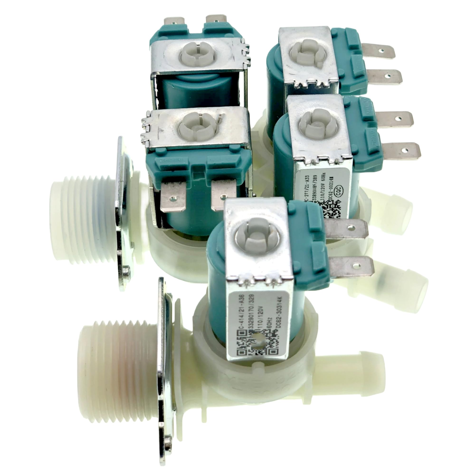 Amazon.com: DC62-00214M+DC62-30314K Washer Cold & Hot Water Inlet  