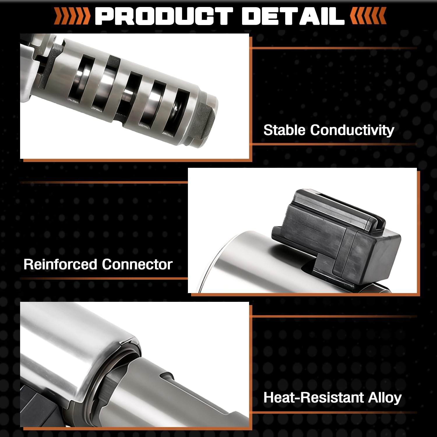 Solenoid Line Pressure Control Fit For Toyota Venza Sienna RAV4 Highlander Camry Avalon 2007-2019 Fit For Scion tC 2011-2016 Fit For Lexus RX350 ES350 2007-2018 Replaces 35290-33040 3529033040