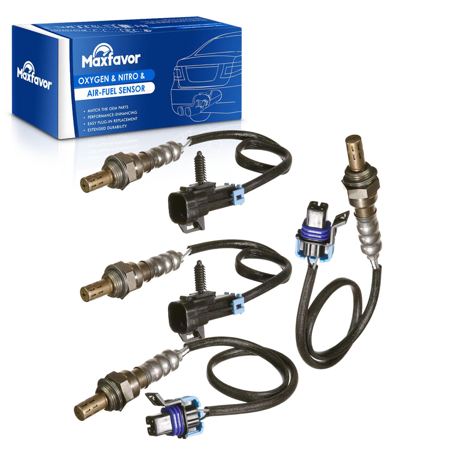 Amazon.com: Maxfavor 4Pcs Upstream and Downstream Oxygen