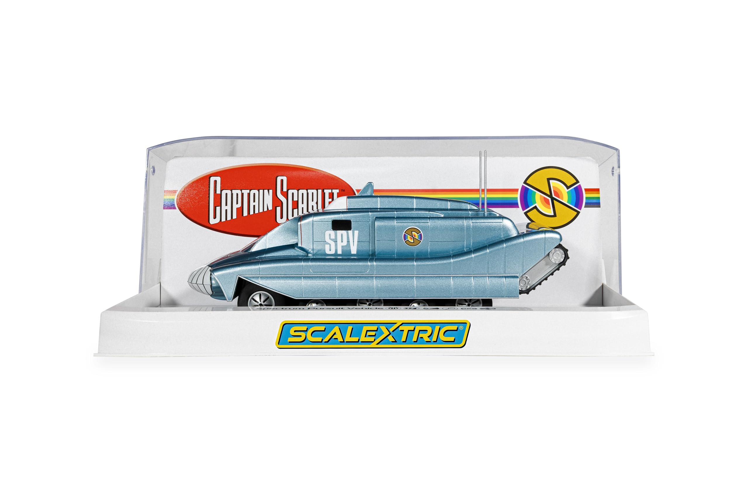 Scalextric Cars - C4605 Captain Scarlett SPV - Toy Slot Car for use with Race Tracks and Set - Gift Ideas for Kids and Adults, Scalextric Accessories