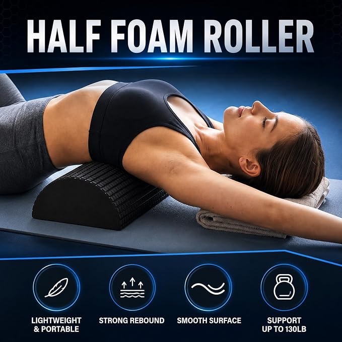 Pack 2 Foam Rollers de Alta Densidad 18 Pulgadas Negro miniatura 5