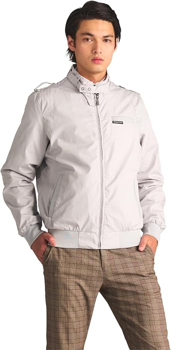 Members Only Original Iconic Racer Jacket for Men | Slim Fit |