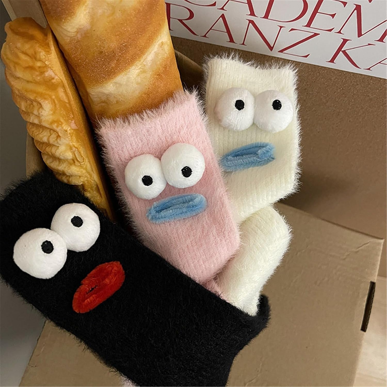 Thermal Hiking Comfortable Socks Thick Crew Work Soft Socks Womens Winter Cozy Walking Warm Breathable Wool Socks
