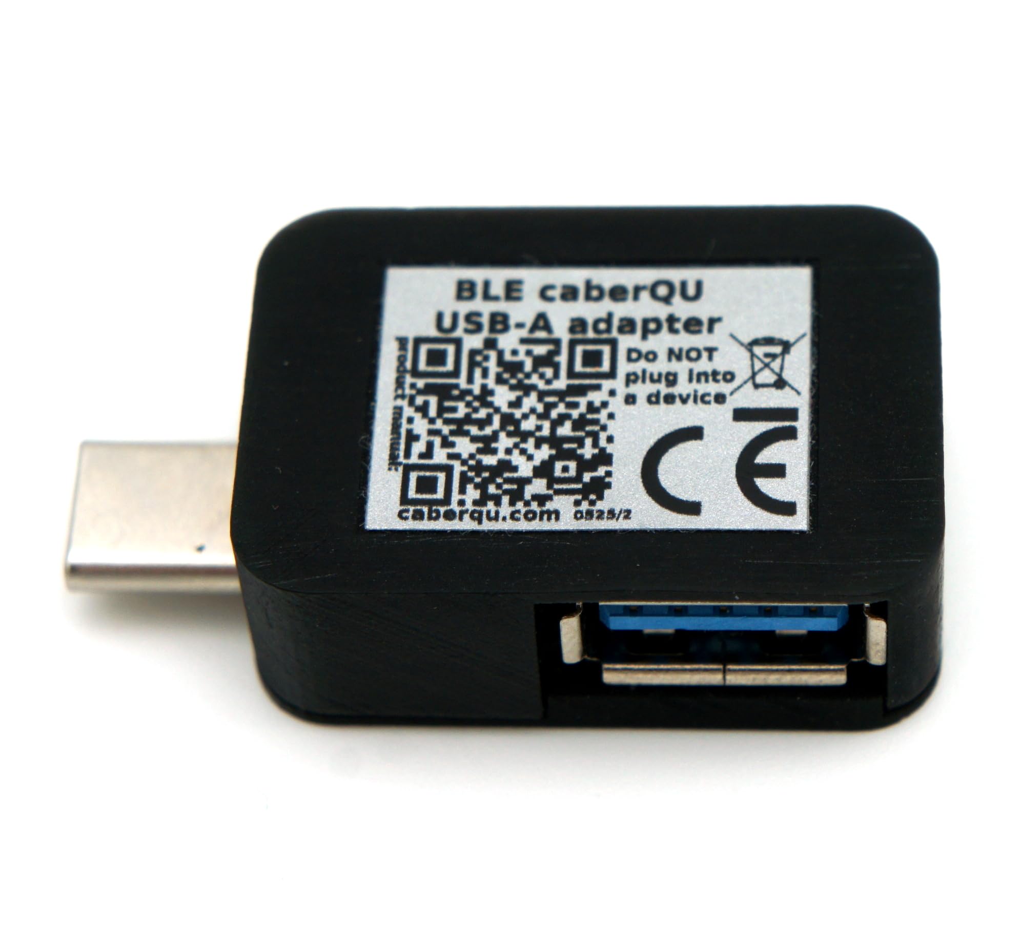 caberQU Adapter USB-A do oficjalnego aktywnego dodatku BLE do testera kabli BLE, testowanie USB-A do USB-C (niestandardowy adapter) (z podwójnym kablem USB 3.2)