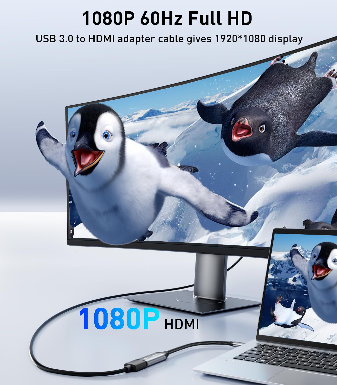 Reborn Adapter USB na HDMI