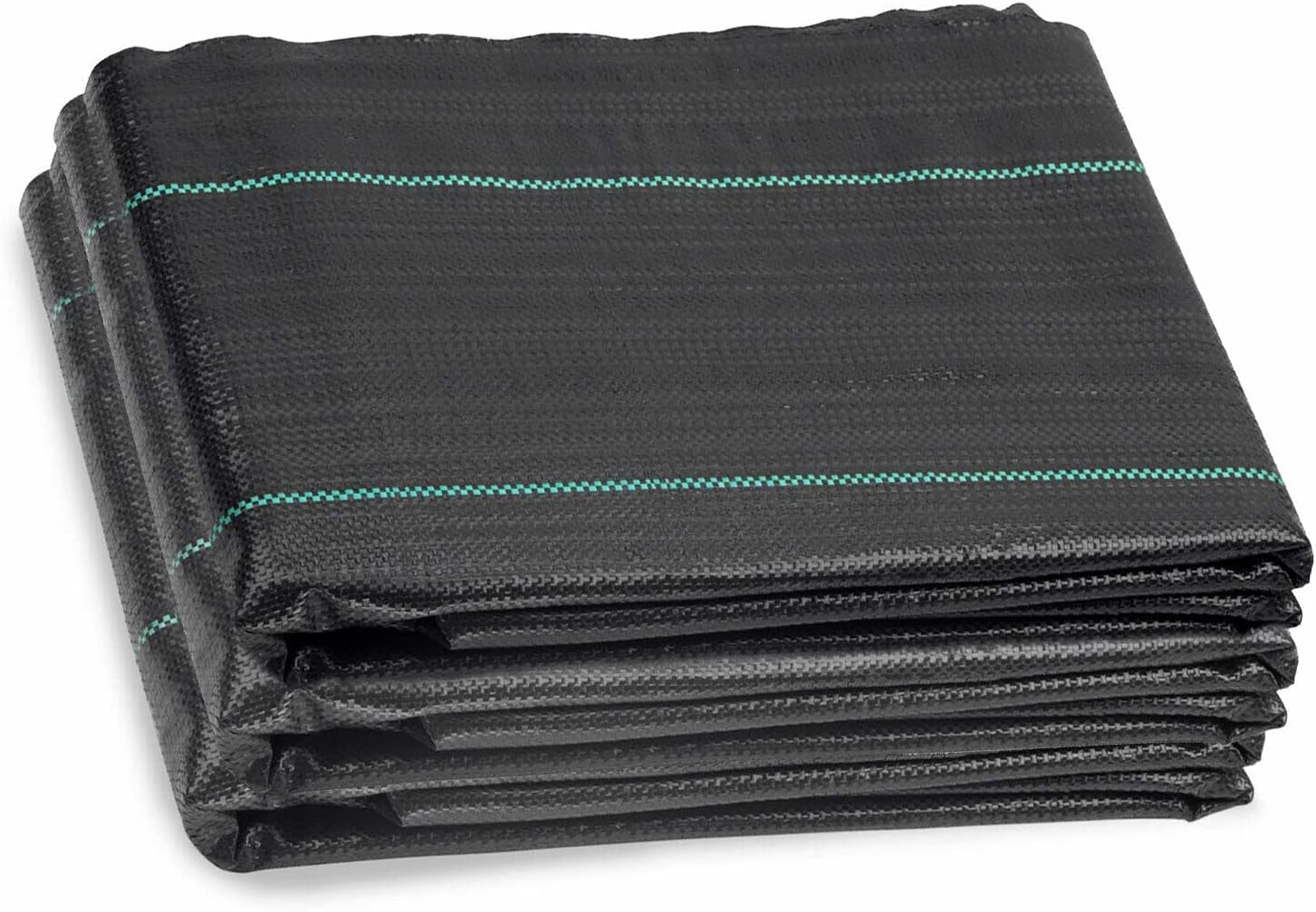 Groweco Heavy Duty Weed Barrier Landscape Fabric 6x50ft 3.2oz Woven Weed Block Mat for Gardens, Driveways & Flower Beds