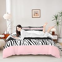 Vista 45 de Juego de funda de edredón para niños con estampado de leopardo, tamaño individual, juego de ropa de cama de moda de piel de guepardo abstracto