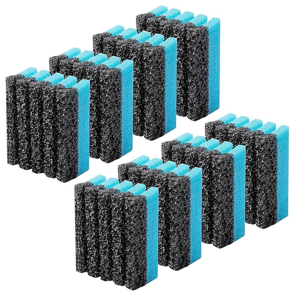 UDSKNV[KSL For Most for Most Grills 12207 Grooves 8 Pcs Grill Plate Cleaning Sponge with Grooves and Sandwich Makers
