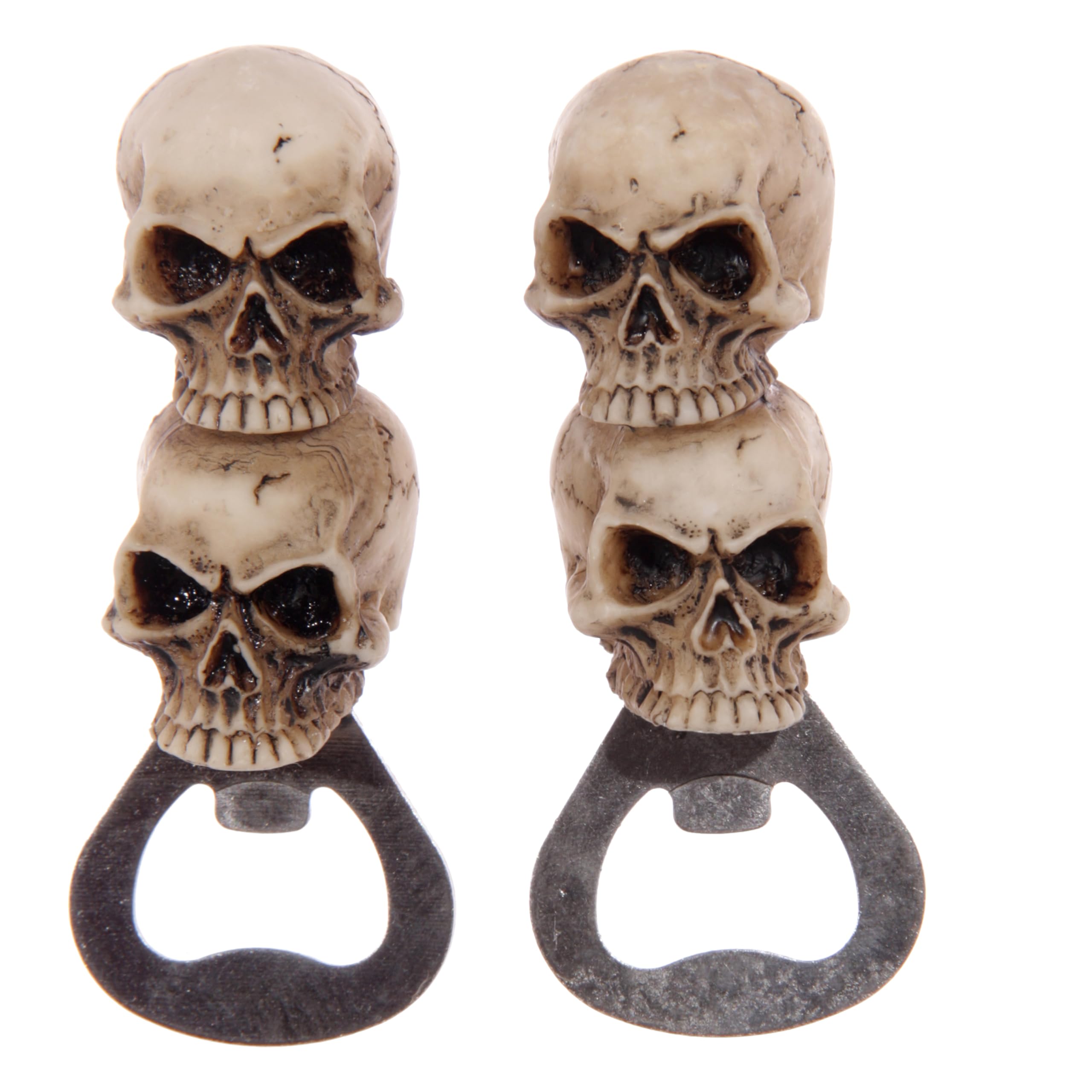 Puckator Mixed Gruesome Skull Bottle Opener