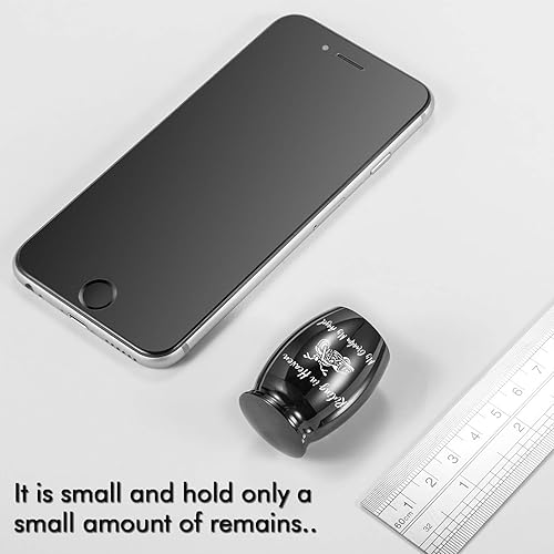 Miniatura 5 de Urnas pequeñas de cremación de 1.6 pulgadas de alto, hecha a mano, hermosa urna de recuerdo para funeral, urnas decorativas pacíficas para cenizas